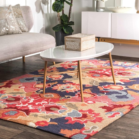 Nuloom Hand Hooked Felicity Area Rug 3ft x 5ft BHBC35A-305